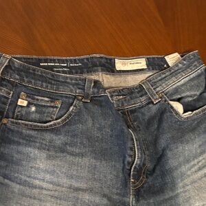 AG Womens Saige Wide Leg Crop Mid Rise Fit - Sz 31